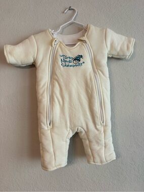 Magic Merlin Baby Sleepsuit Yellow, Small